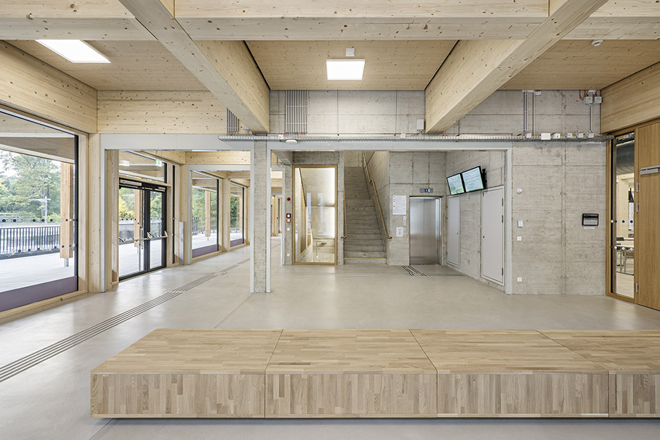 library and seminar centre boku vienna by swap architekten delta