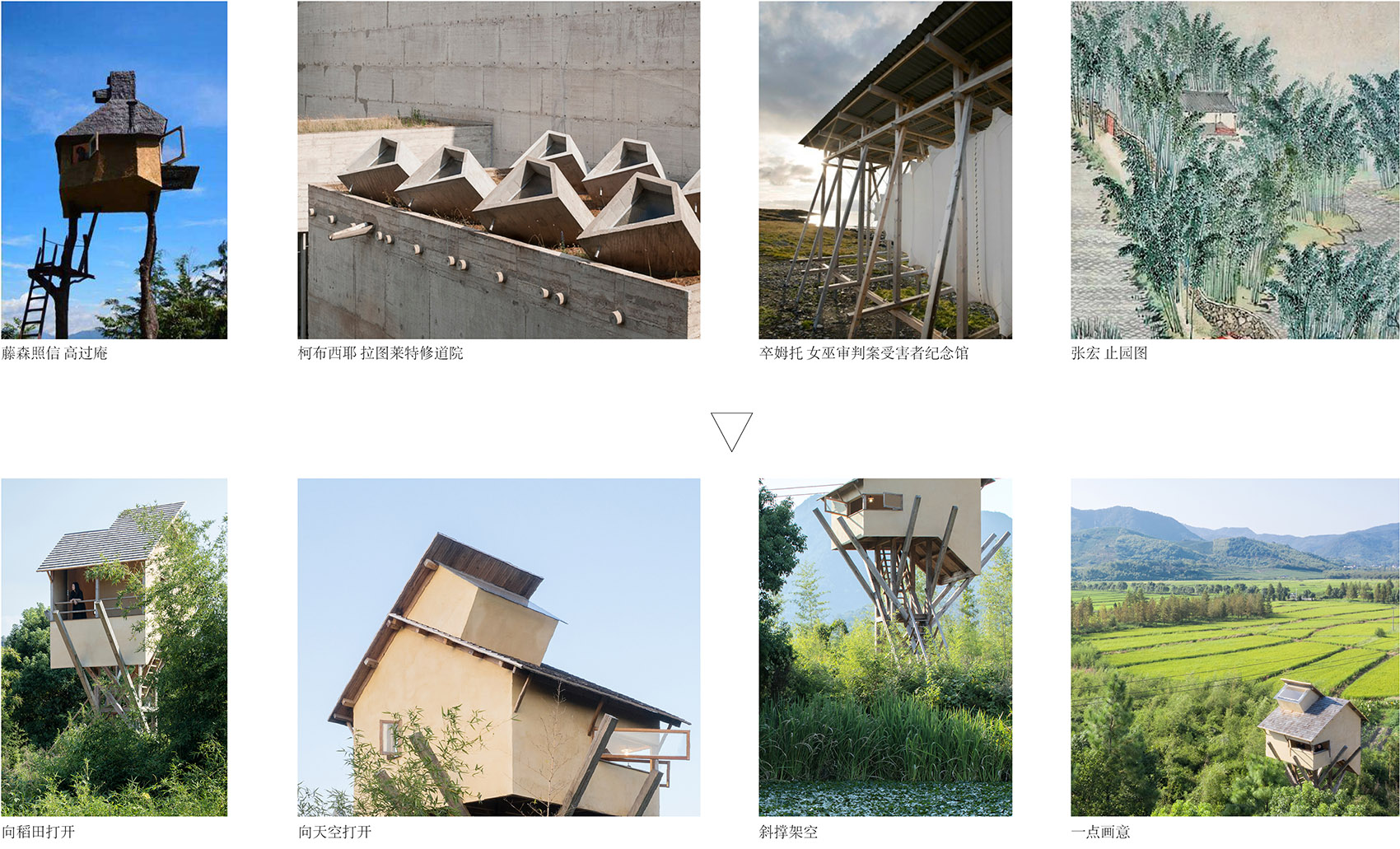 tower for meditation and view china by jumping house lab