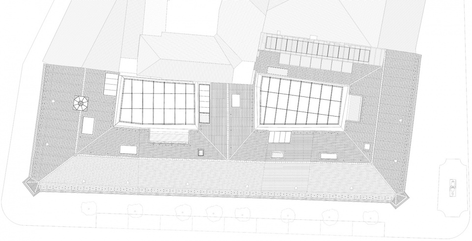 reconstruction modernization and extension of historic town hall of buda by hetedik muterem ltd