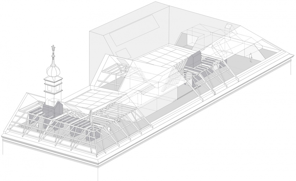 reconstruction modernization and extension of historic town hall of buda by hetedik muterem ltd