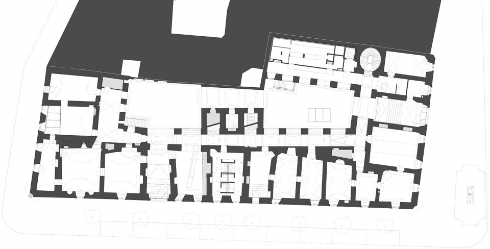 reconstruction modernization and extension of historic town hall of buda by hetedik muterem ltd