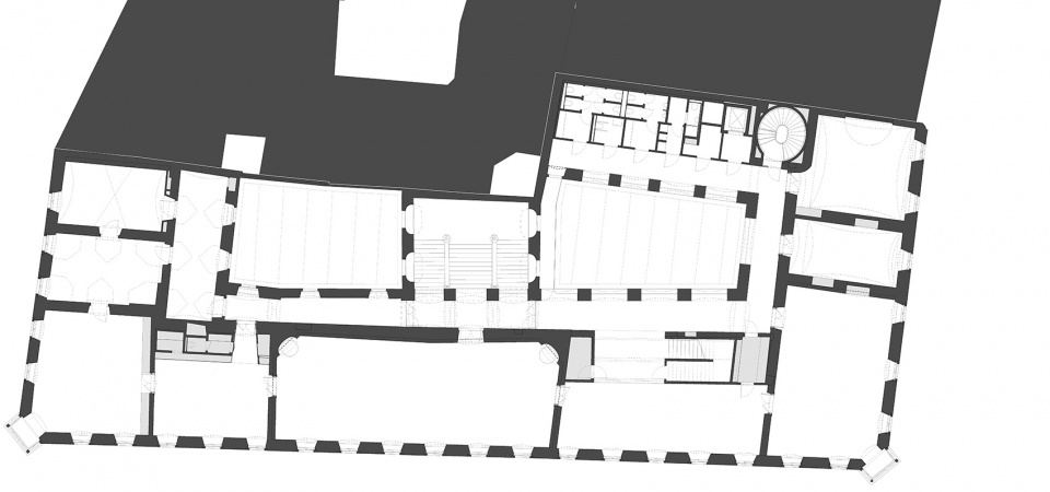 reconstruction modernization and extension of historic town hall of buda by hetedik muterem ltd