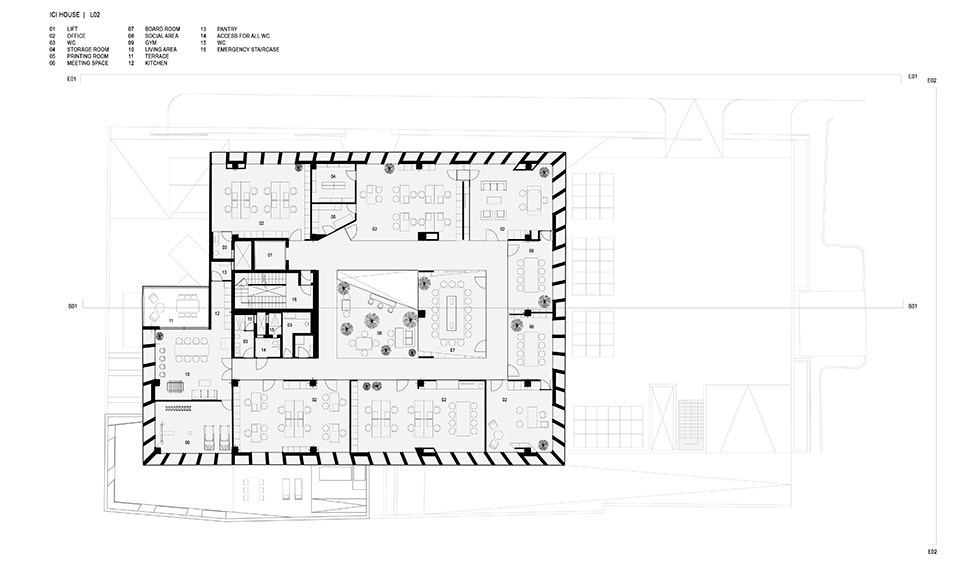 ICI headquarters by 3DM Architecture