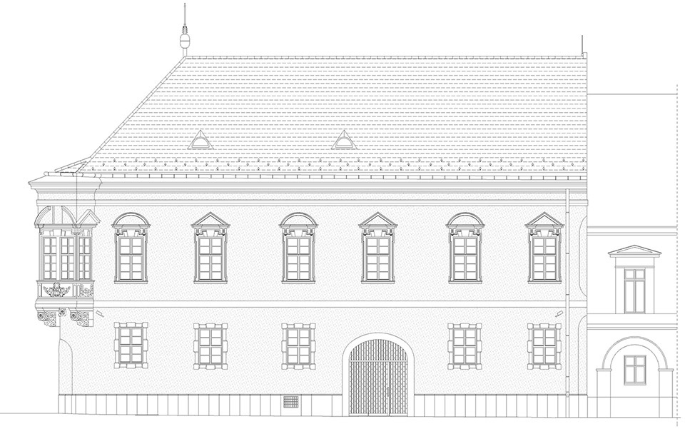 reconstruction modernization and extension of historic town hall of buda by hetedik muterem ltd