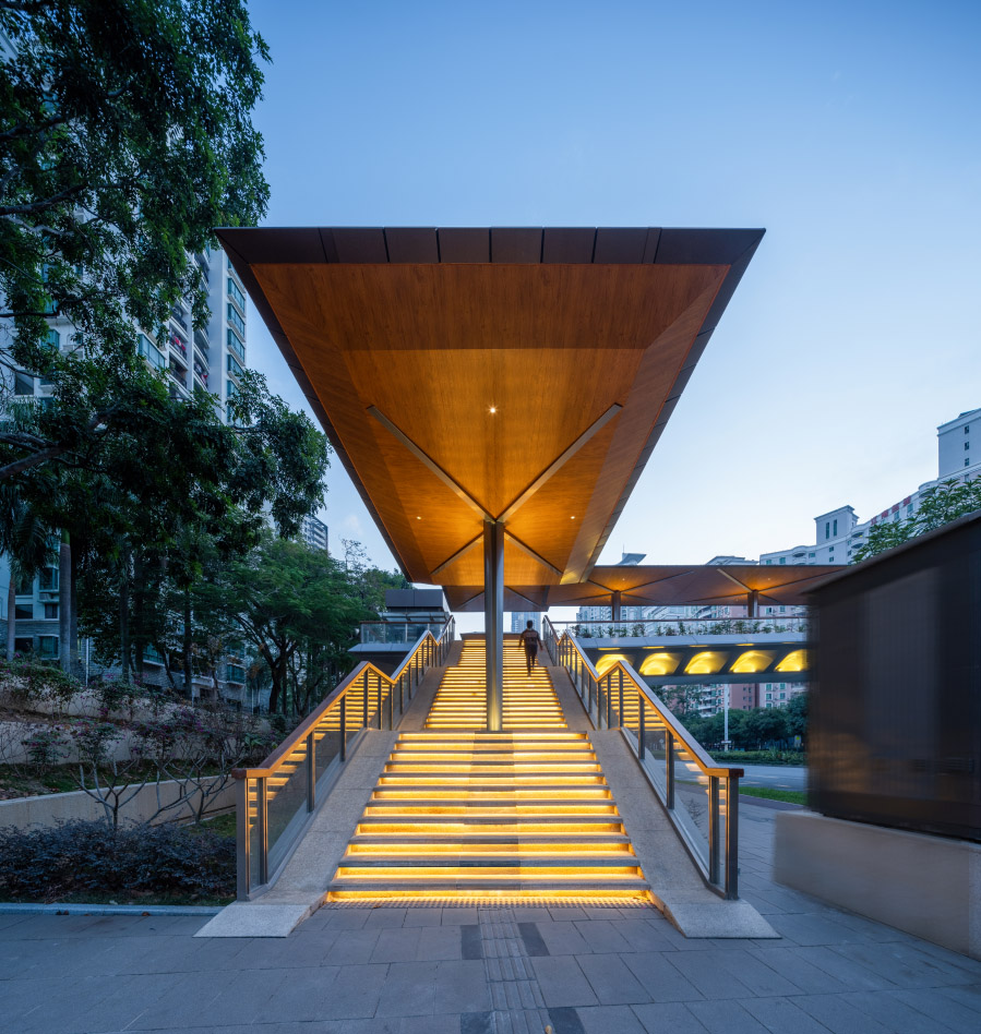 Shuiwei pedestrian bridge ATDESIGNOFFICE