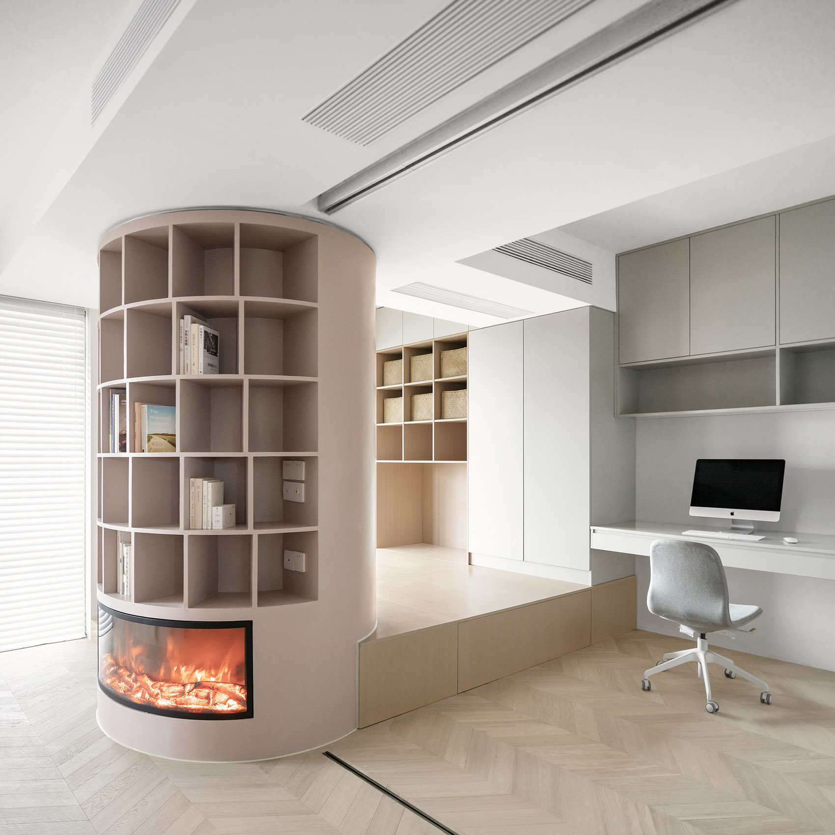 Turbine Apartment, Shanghai, China by QISI DESIGN - 谷德设计网 - Luxury Apartment Wind Turbine Design