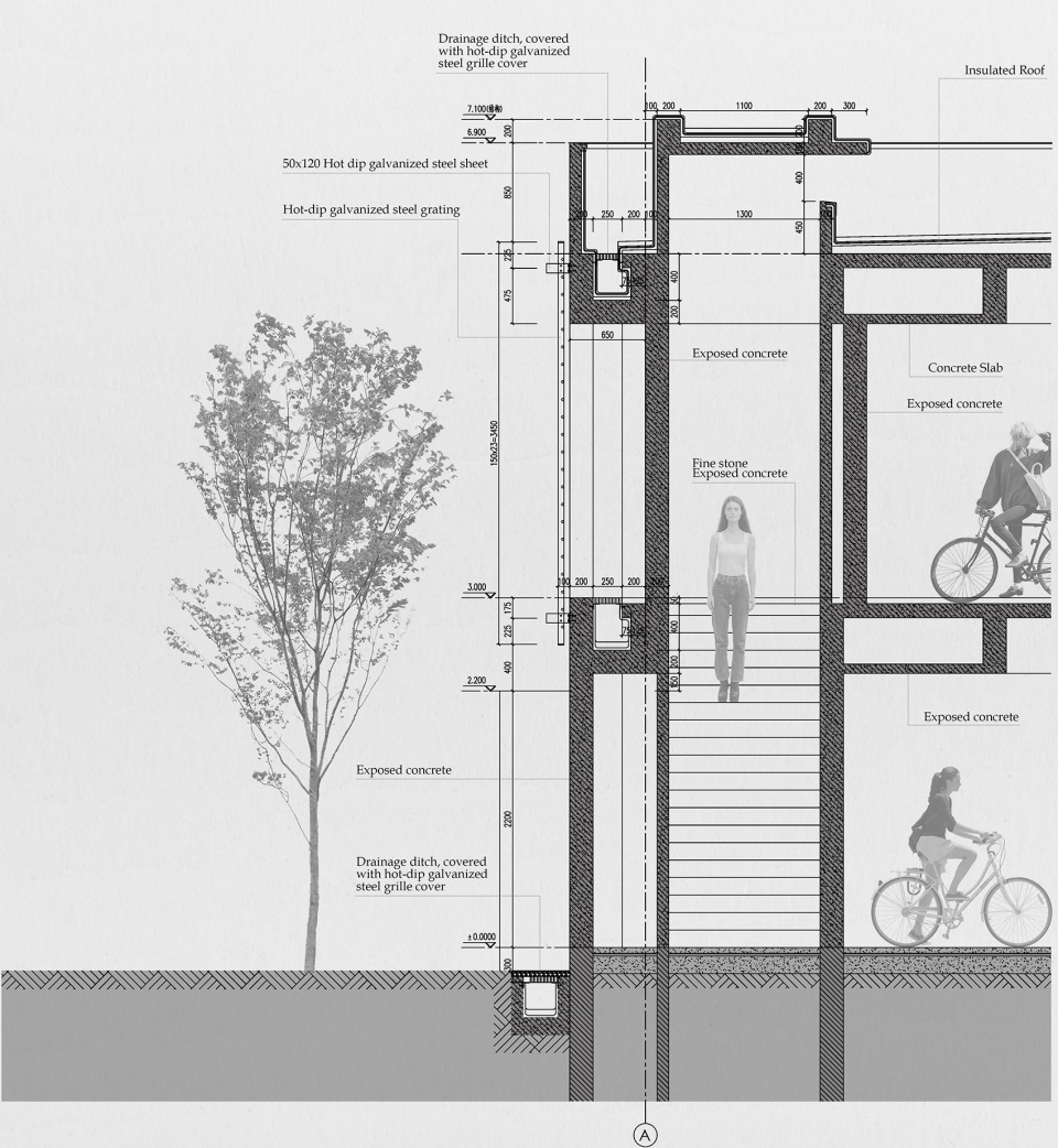 bycicle parking garage china by wangtianyi architects