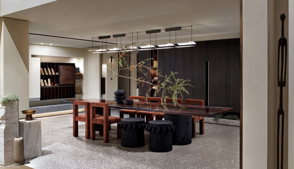 courtyard residence of dengyun lake china by bluemoon design