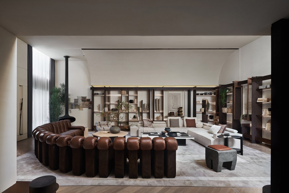 courtyard residence of dengyun lake china by bluemoon design