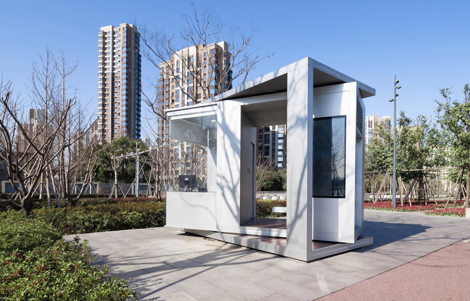 西岸智能旋转岗亭，上海 / NAN建筑事务所