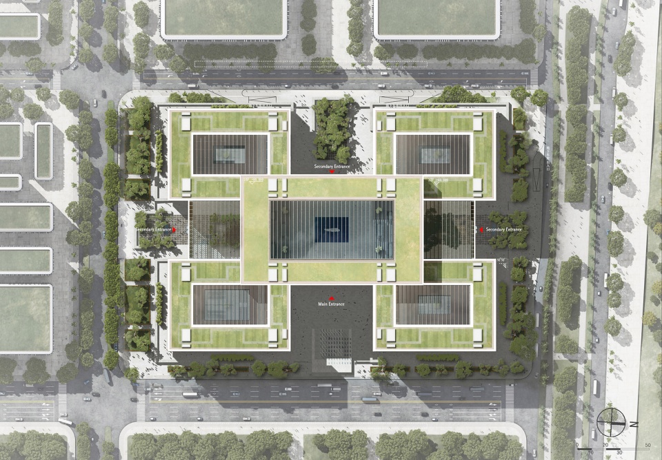 Asia Financial Center AIIB Headquarters gmp