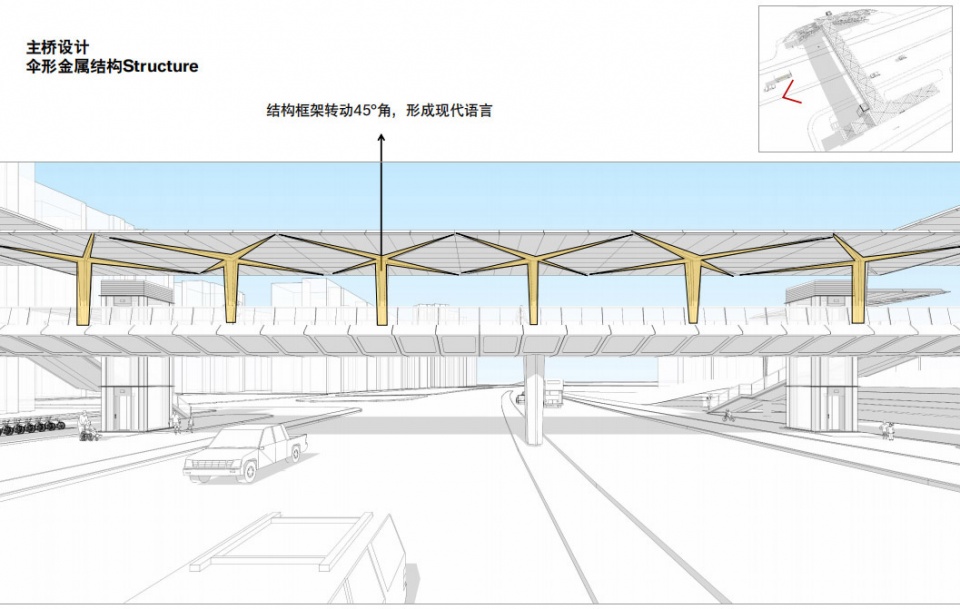 Shuiwei pedestrian bridge ATDESIGNOFFICE 1