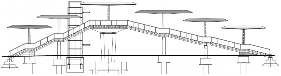 Shuiwei pedestrian bridge ATDESIGNOFFICE