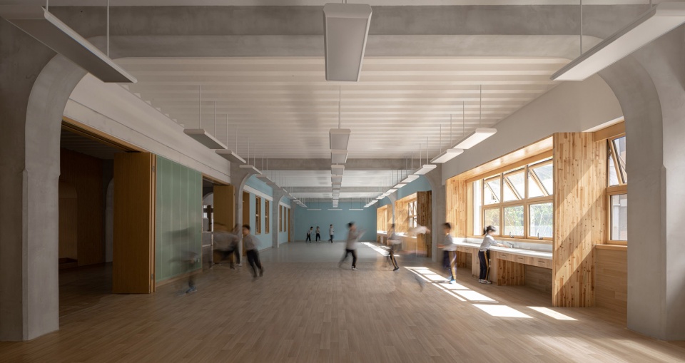 Huazhan Campus of Shanghai Gaoan Road No. 1 Primary School Scenic Architecture Office