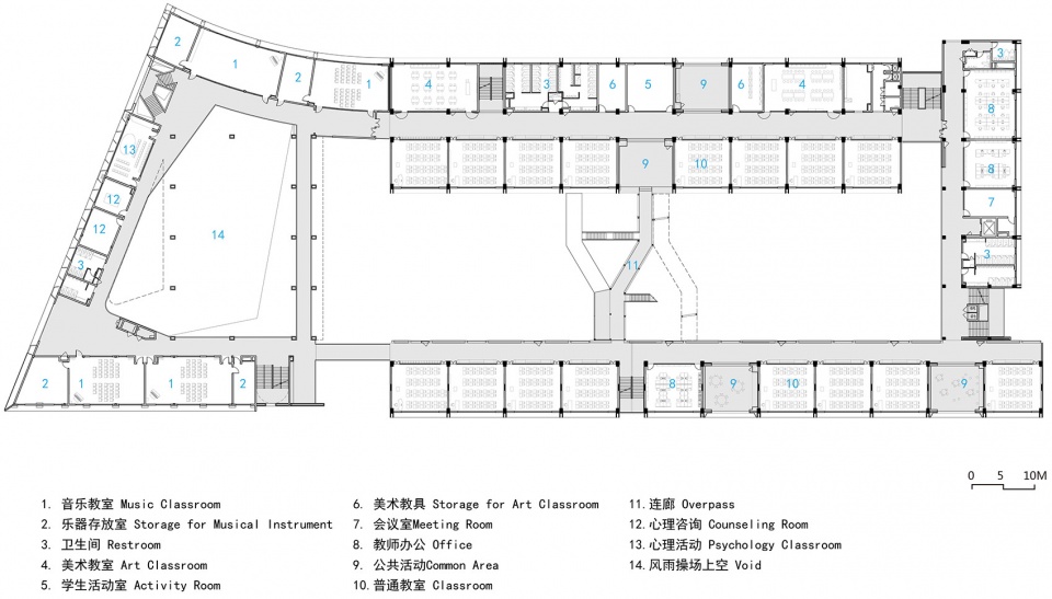 Huazhan Campus of Shanghai Gaoan Road No. 1 Primary School Scenic Architecture Office
