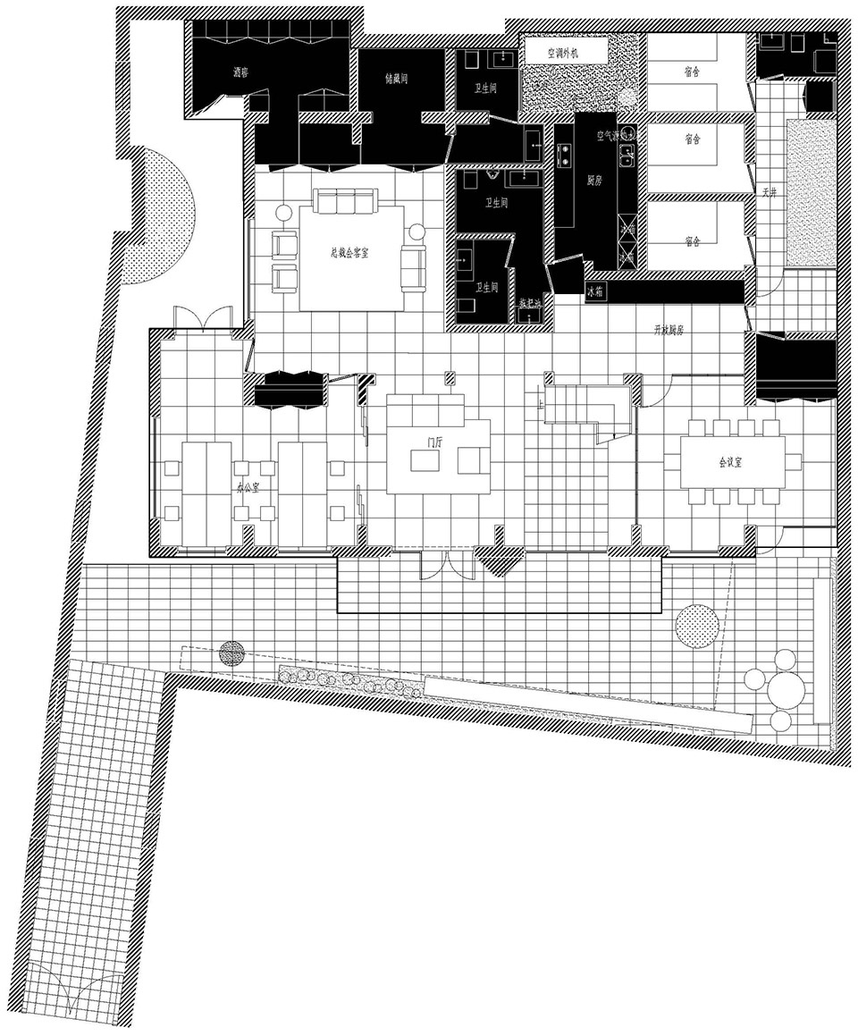 Office villa renovation in FFC Shanghai HCCH Studio