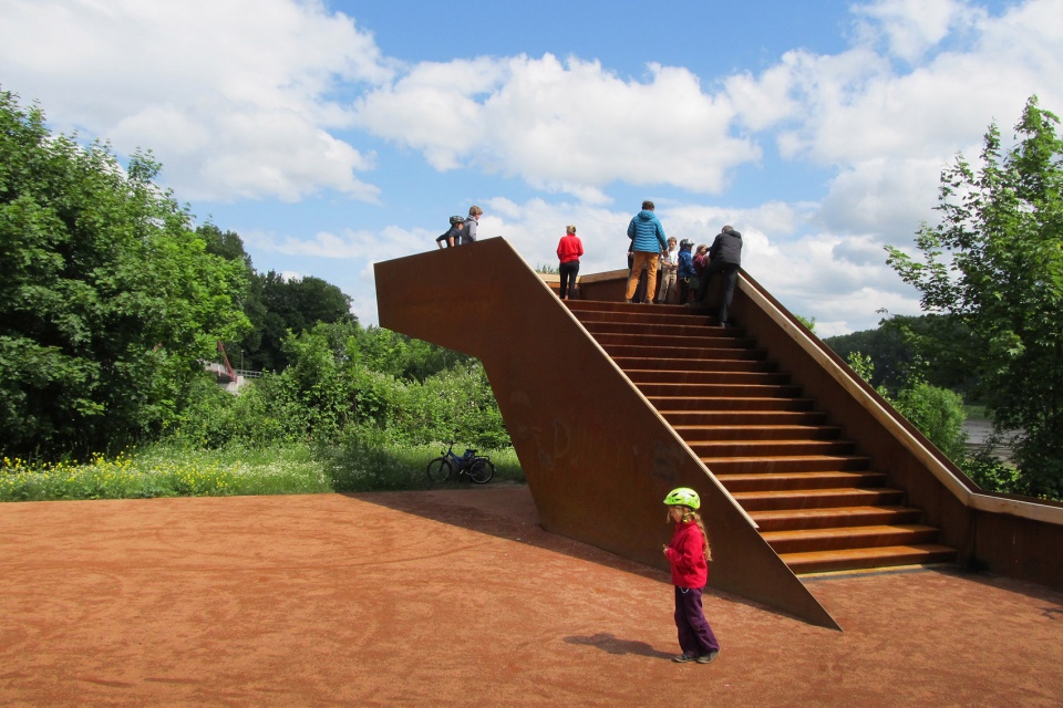riesa elbe riverfront park by rehwaldt landscape architects