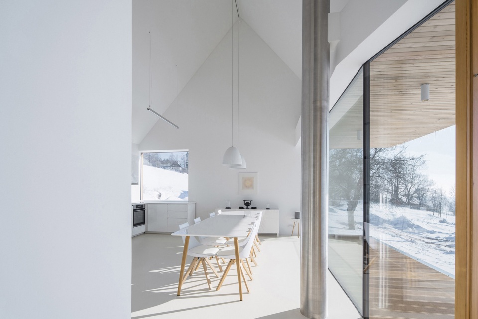 house in krkonose by franek architects
