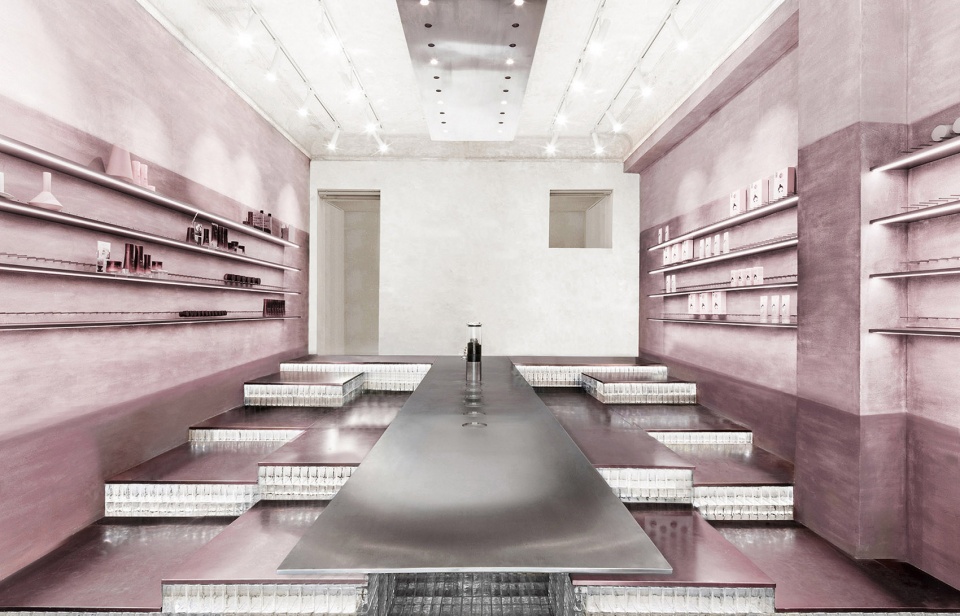 Cosmetea 新型美妆茶文化品牌店，上海 / 奈时设计