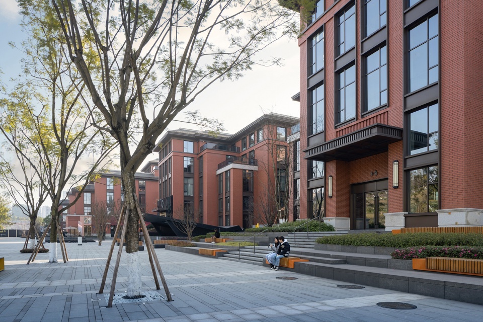 landscape of chongqing zhongrui industrial park by wtd
