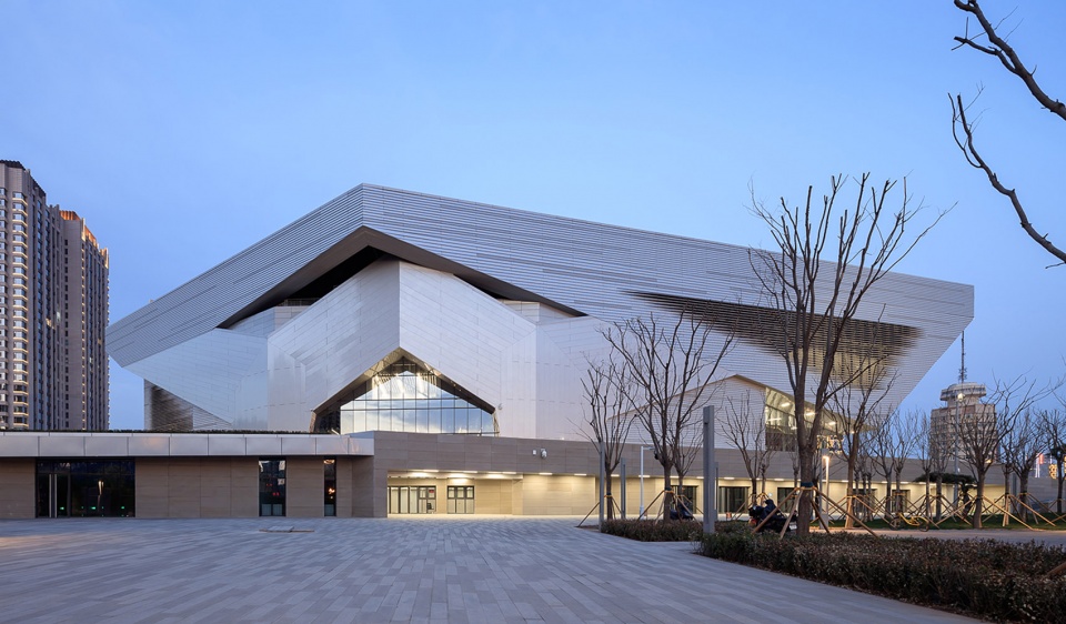 taiyuan binhe sports center expansion and renovation china by china architecture design research group