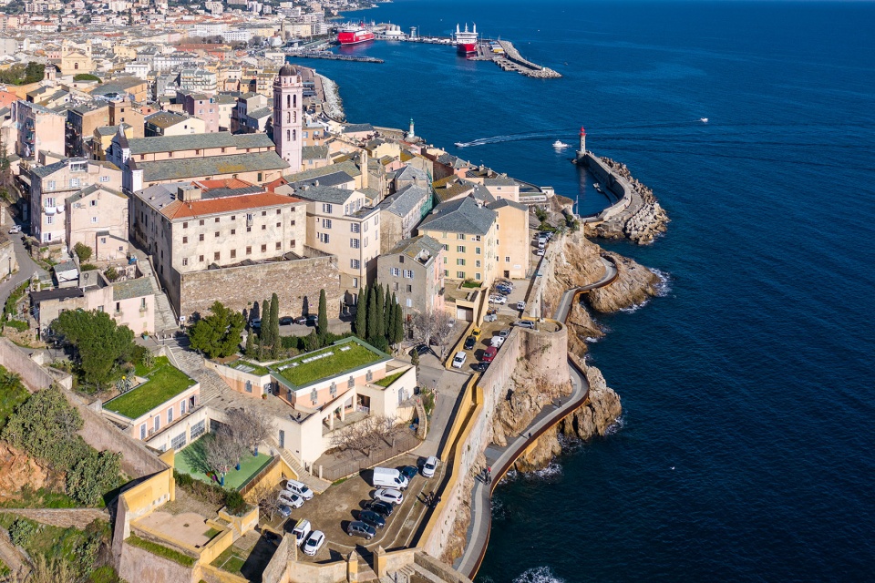 Walkway Aldilonda around the Citadel of Bastia by Dietmar Feichtinger