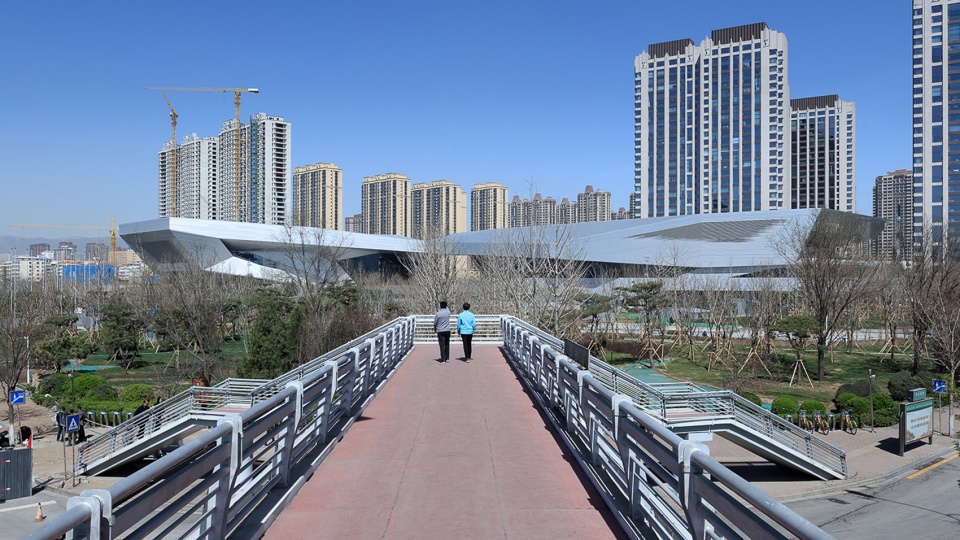 taiyuan binhe sports center expansion and renovation china by china architecture design research group