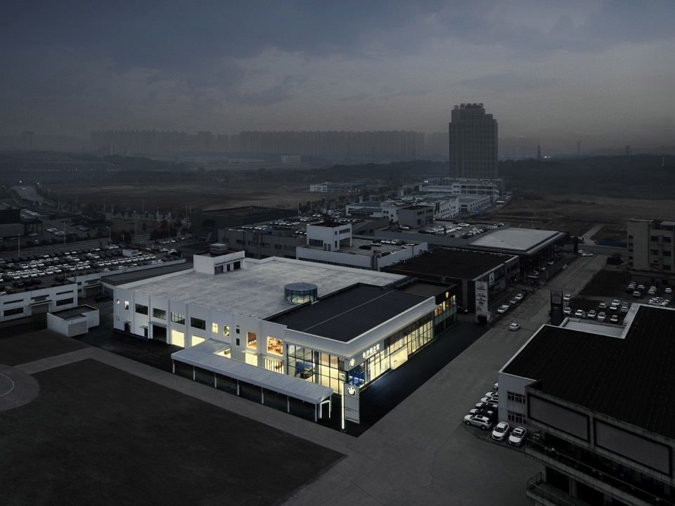 BMW 4S Experiencing Center China by ARCHIHOPE Ltd UK SZ