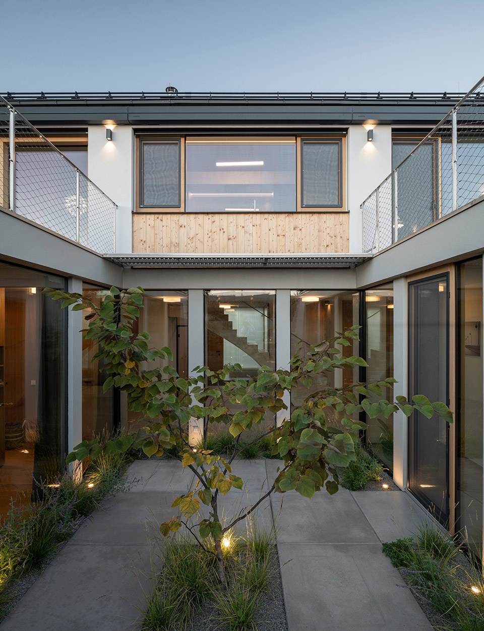 Family House With Atrium by SENAA architekti
