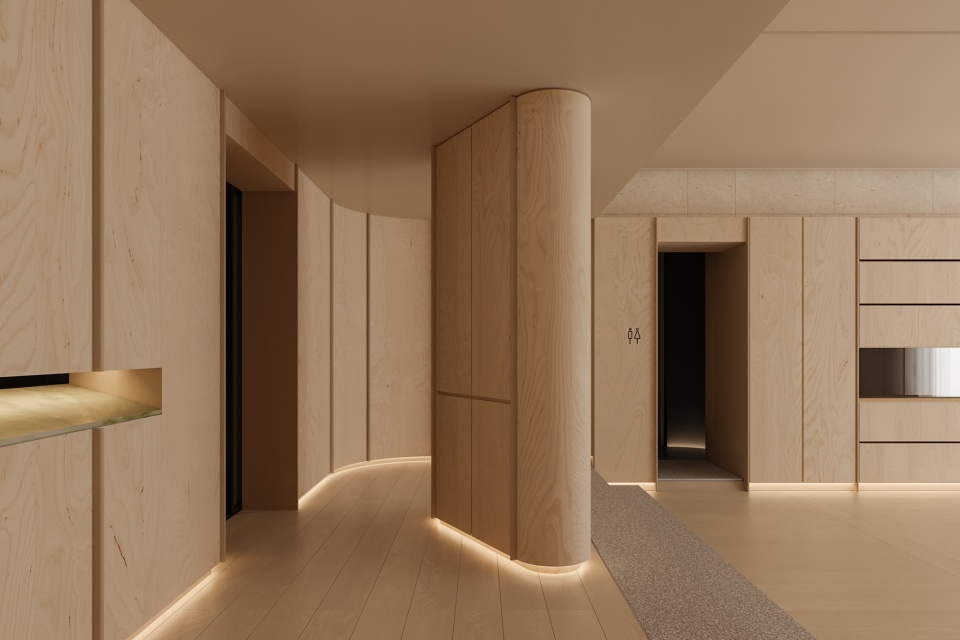 yushe yoga pilates china by yanyu interior design