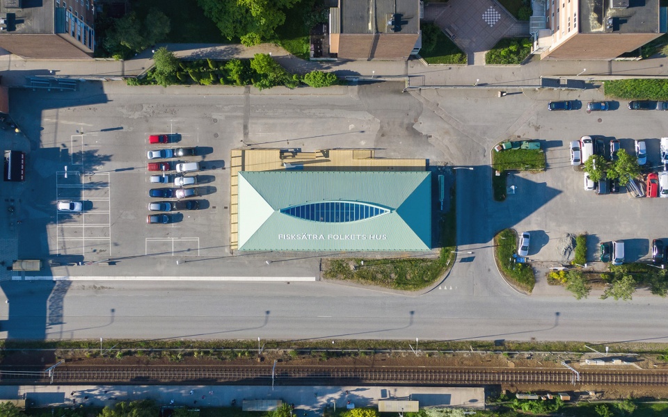 fisksatra folkets hus by sandellsandberg architects