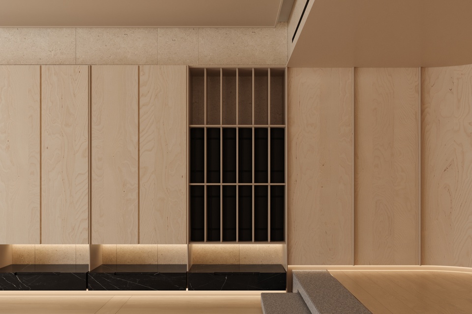yushe yoga pilates china by yanyu interior design
