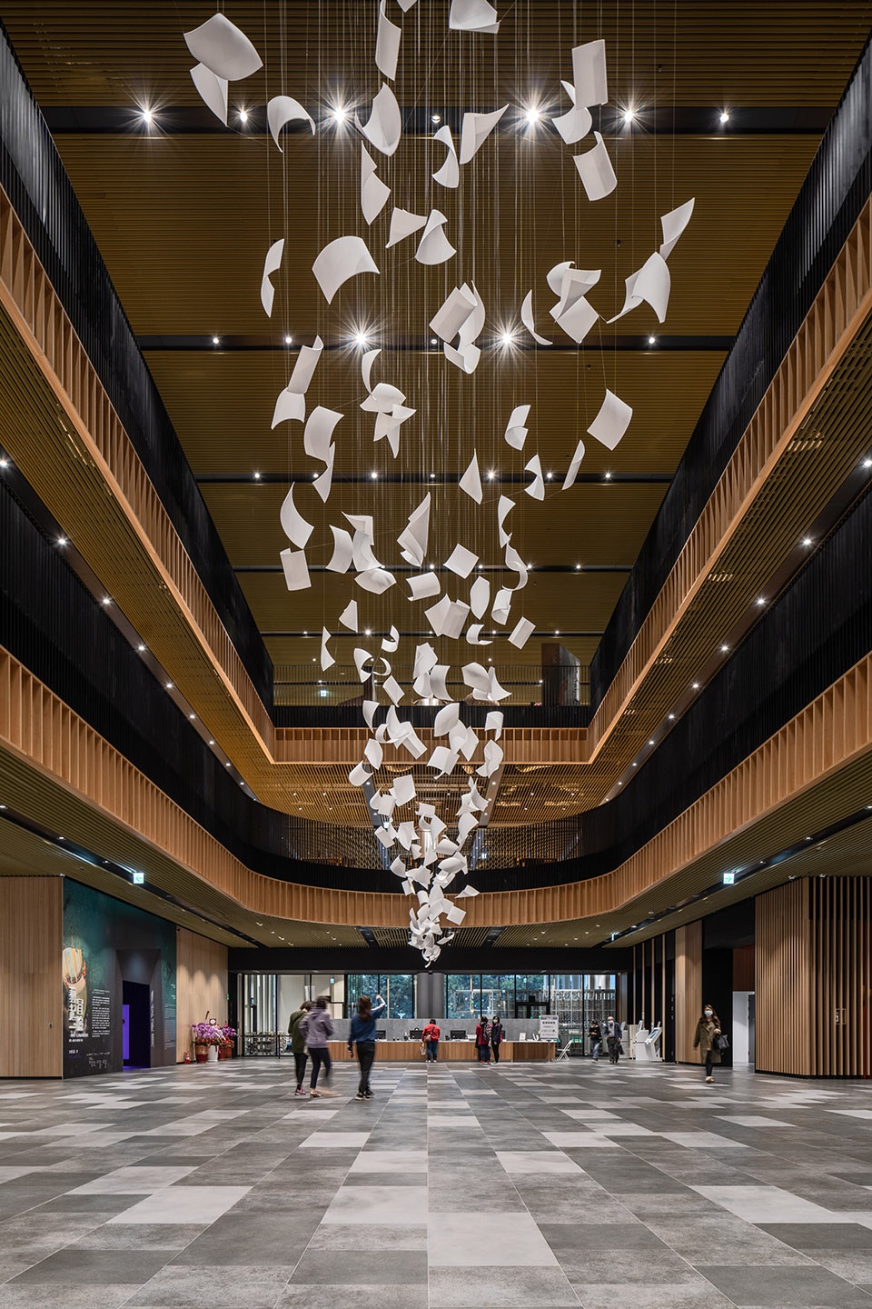 tainan public library by mecanoo mayu architects