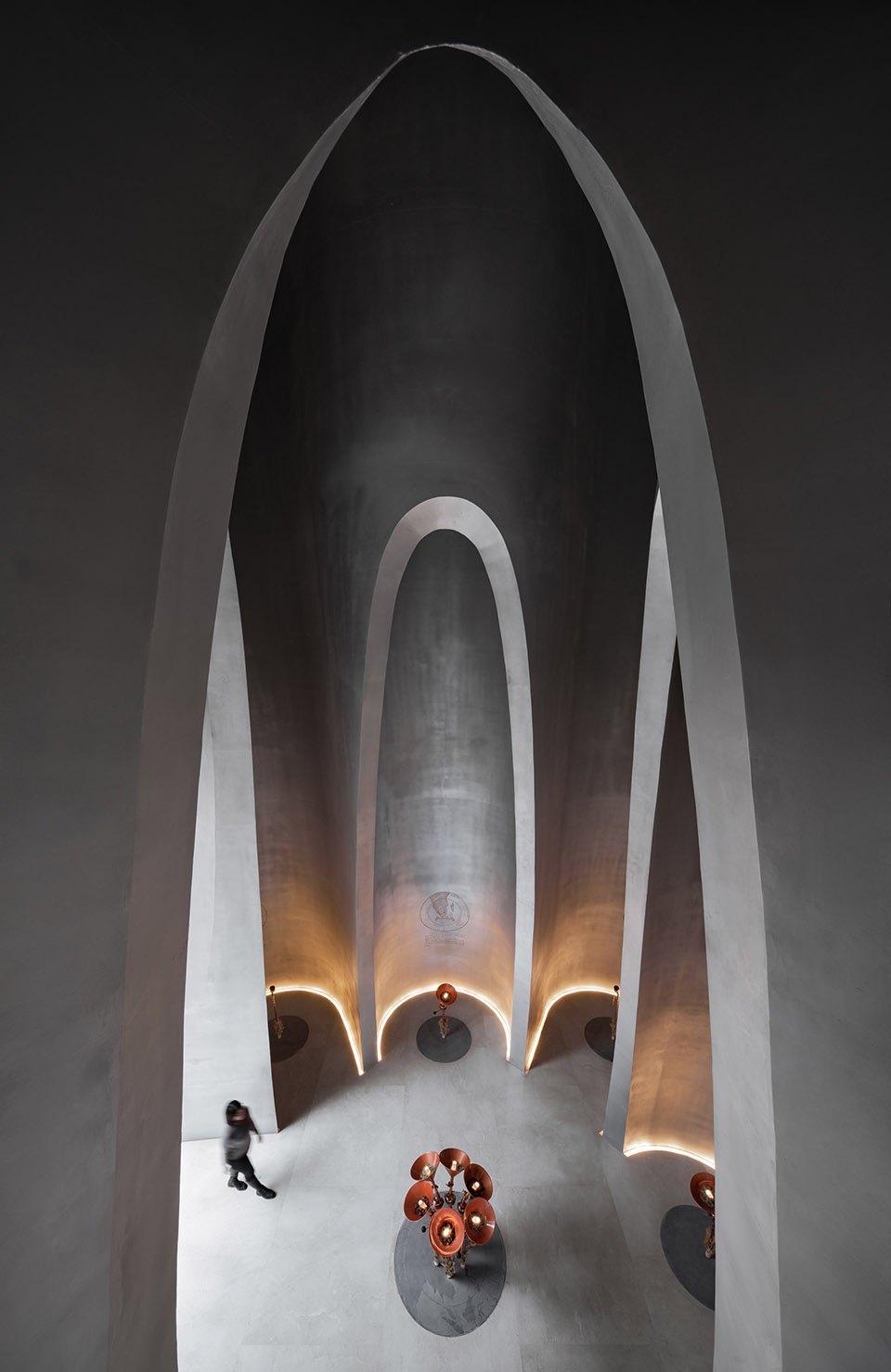 the flow of grain beer museum by waterfrom design