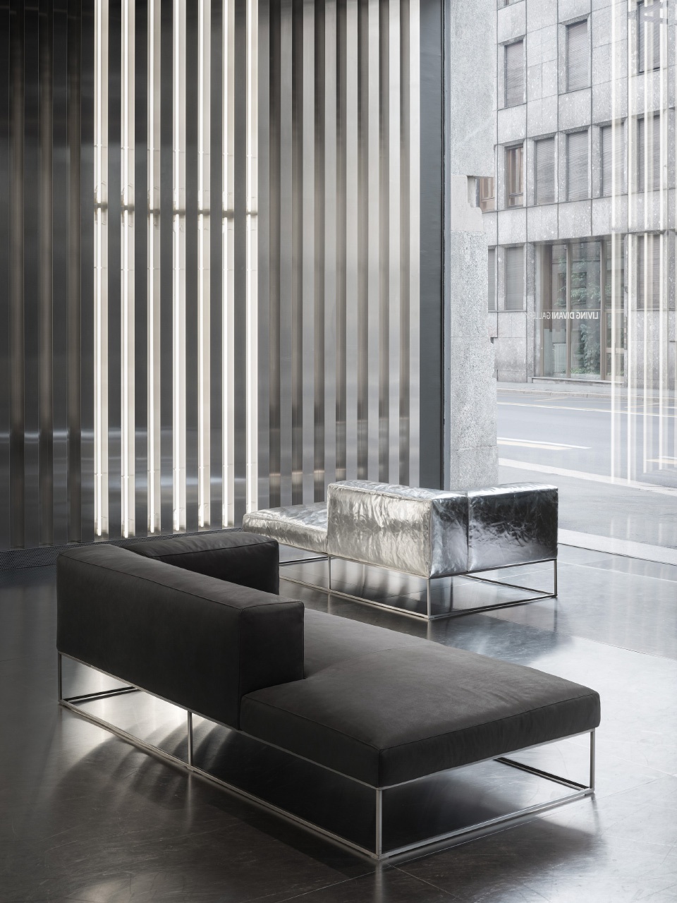 living divani gallery by piero lissoni