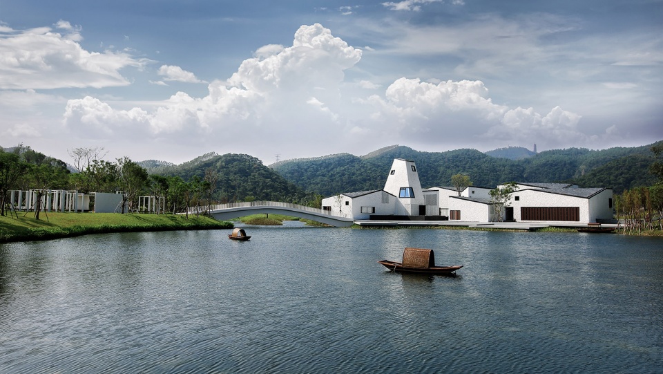 yun shang xi tang wetland resort complex china by iapa