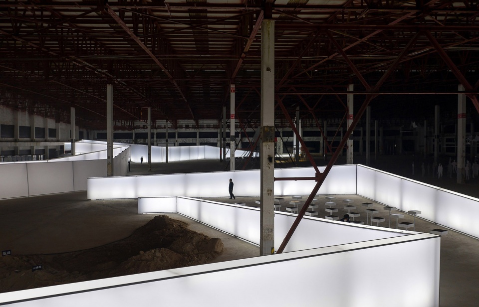 折叠时光线 - 2019深港双城双年展龙岗分展场设计 / 一树建筑工作室