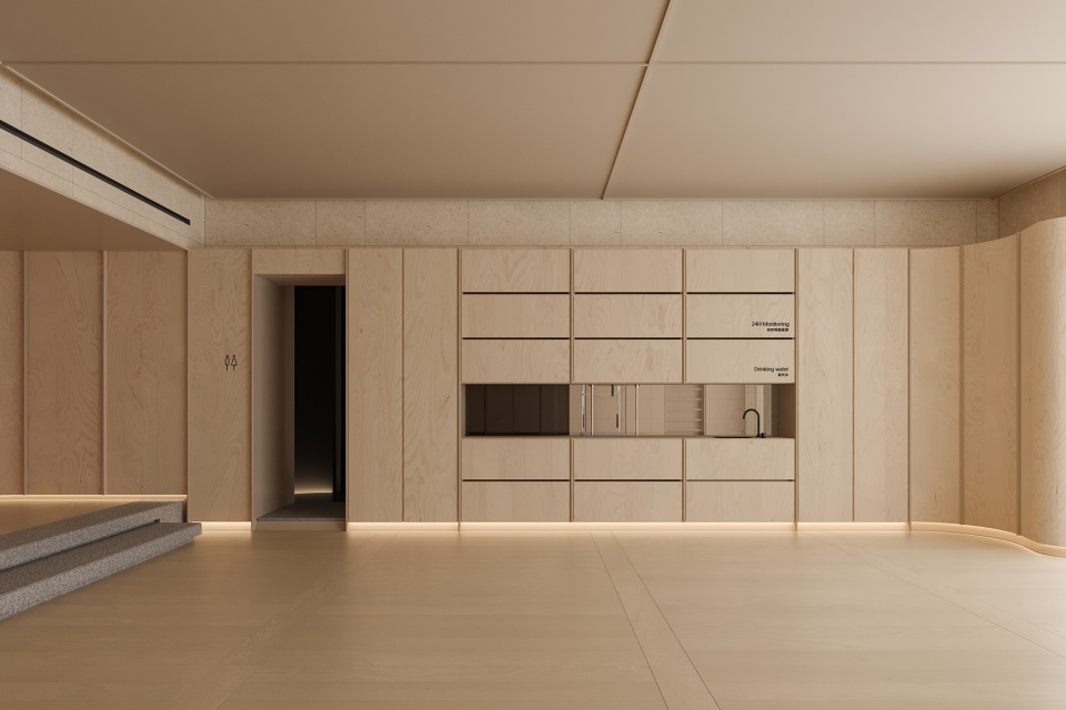 yushe yoga pilates china by yanyu interior design