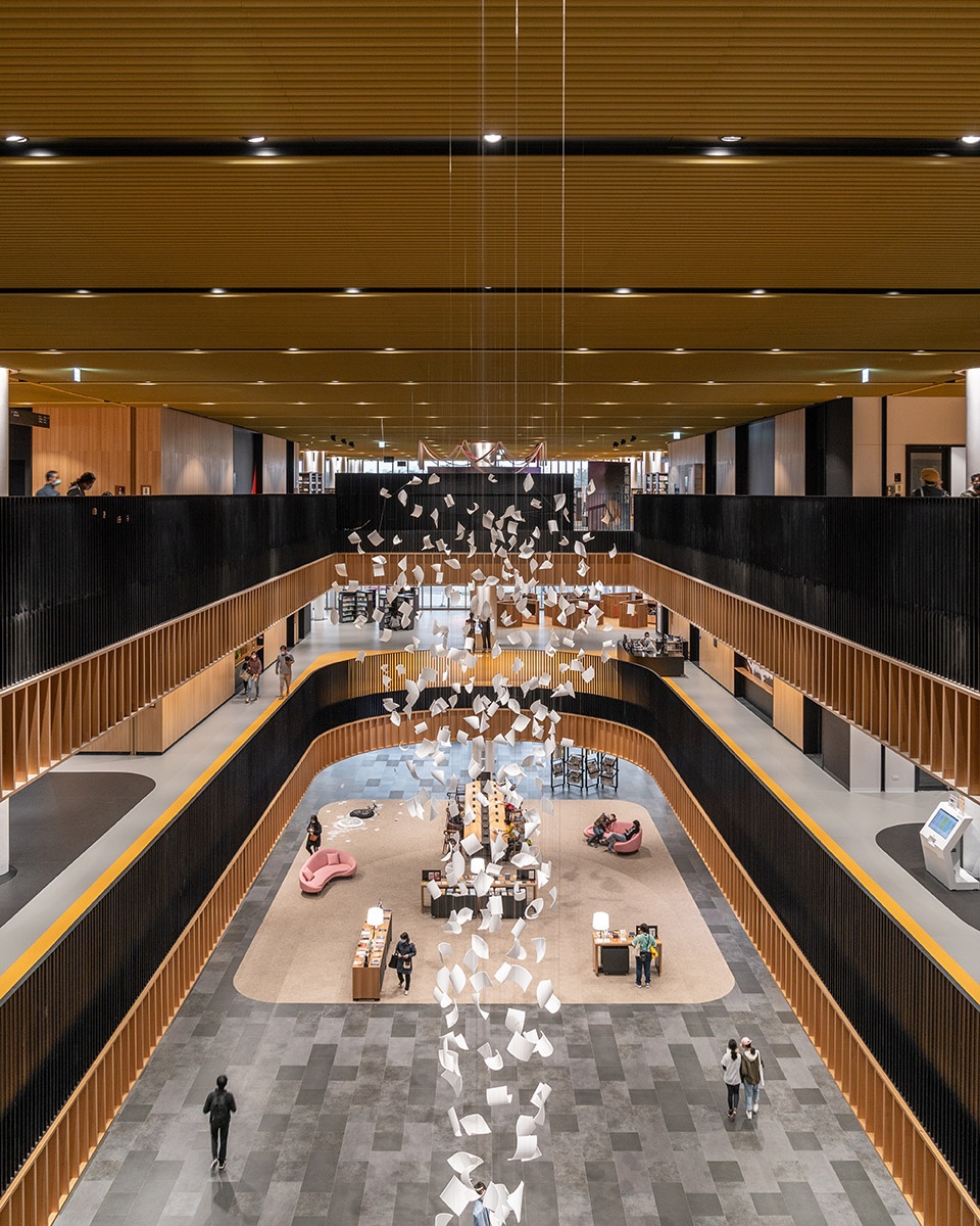 tainan public library by mecanoo mayu architects
