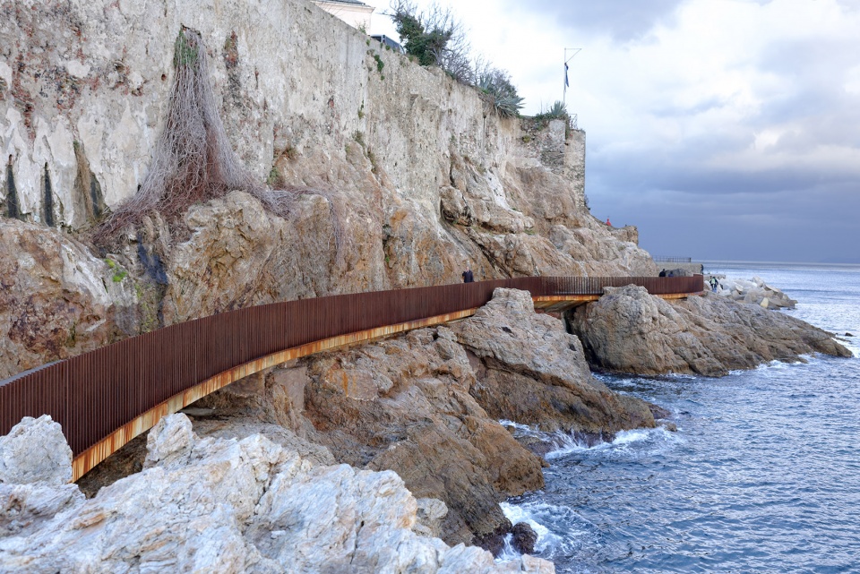 Walkway Aldilonda around the Citadel of Bastia by Dietmar Feichtinger