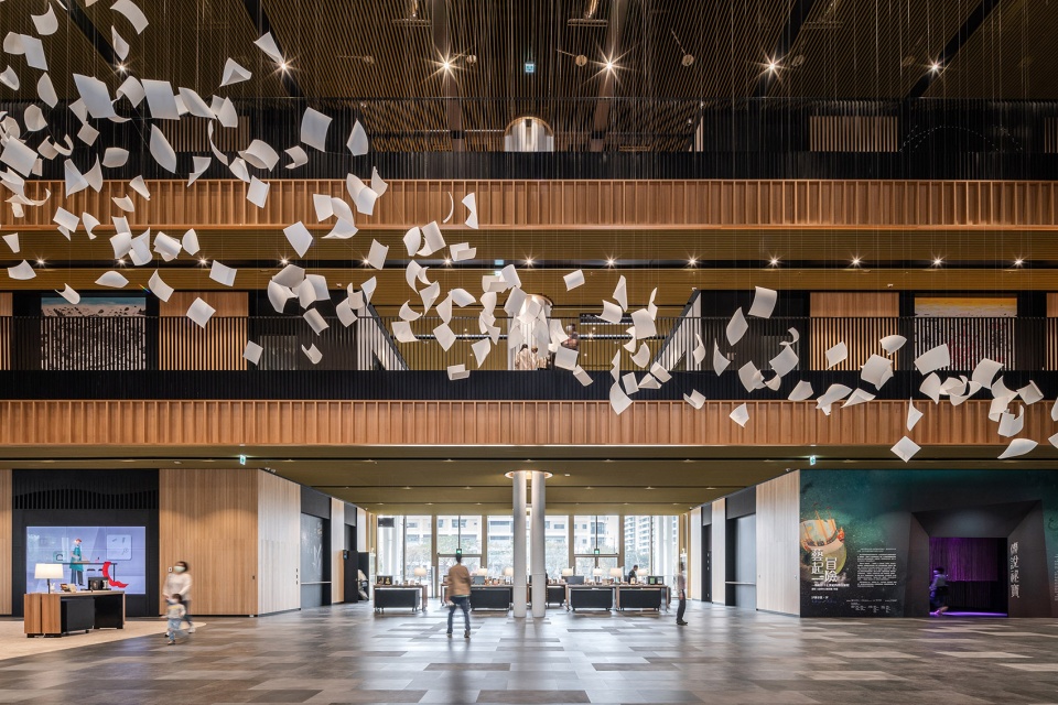 tainan public library by mecanoo mayu architects