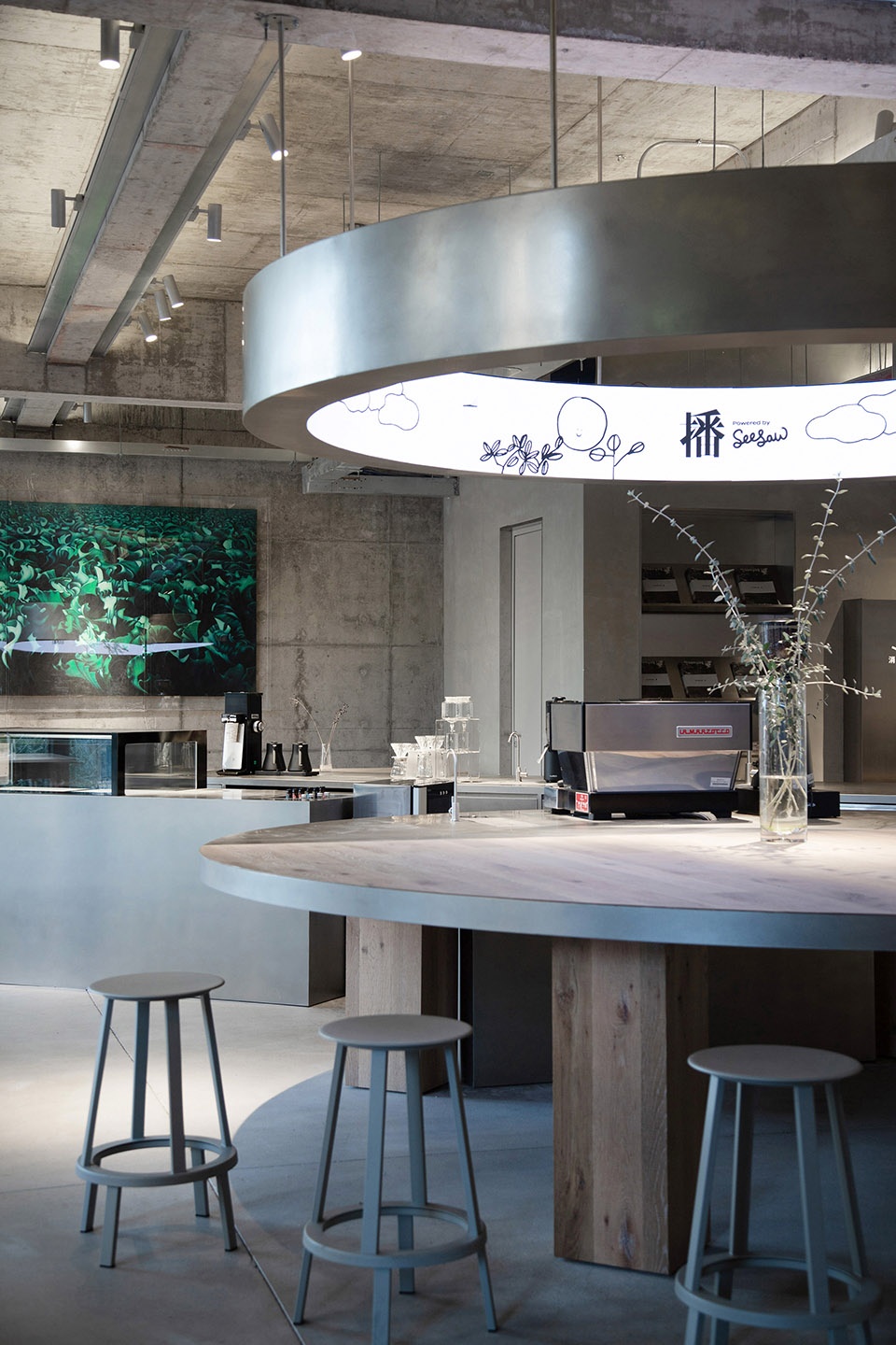 Broadcast bo Coffee Experience Area Shanghai by A3 VISION