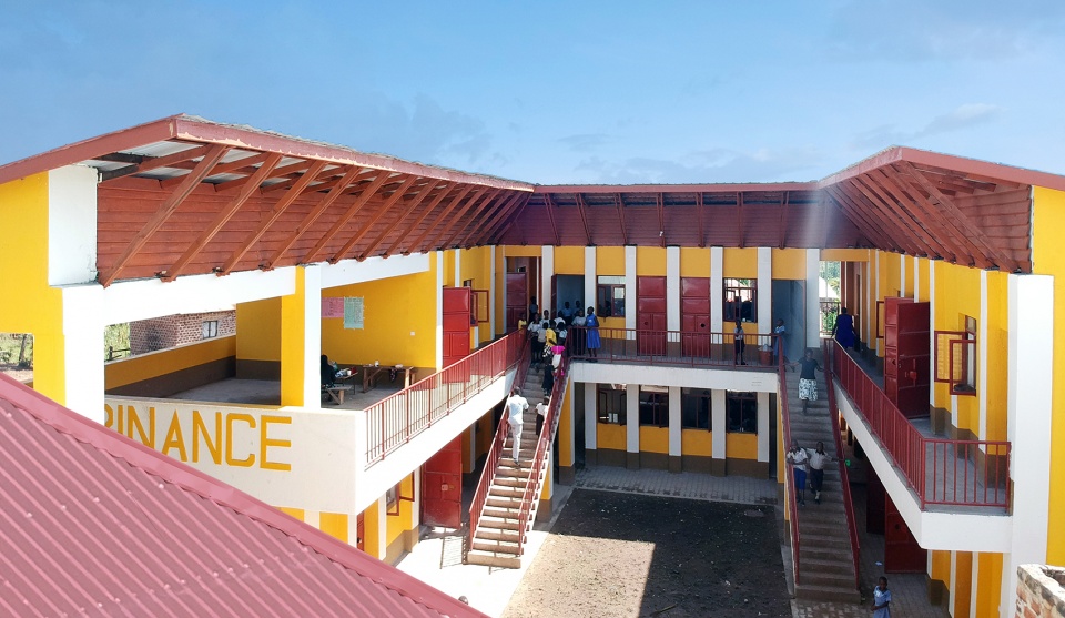 ugandabinance his grace school reconstruction by dream building service association ngo