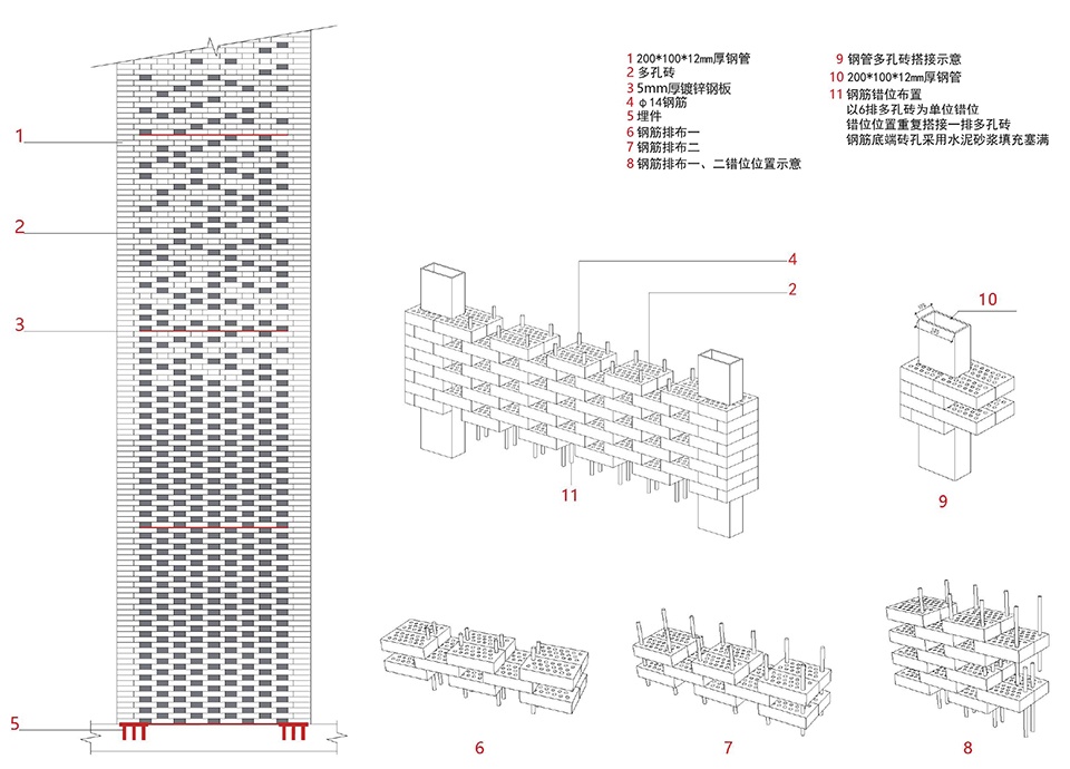 Nomadic space Wantouqiao township center China by WCY Regional Studio