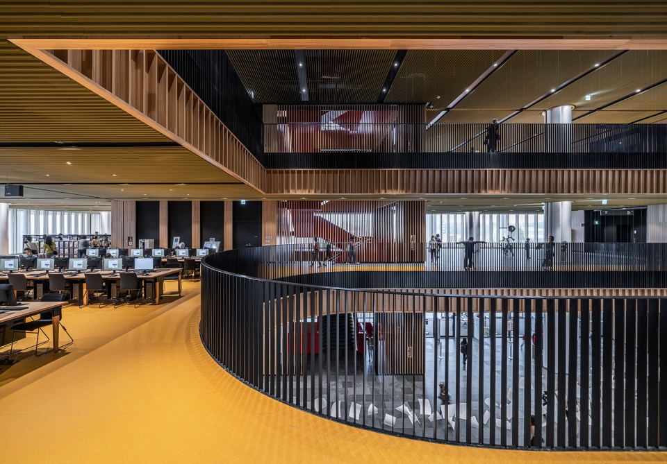 tainan public library by mecanoo mayu architects