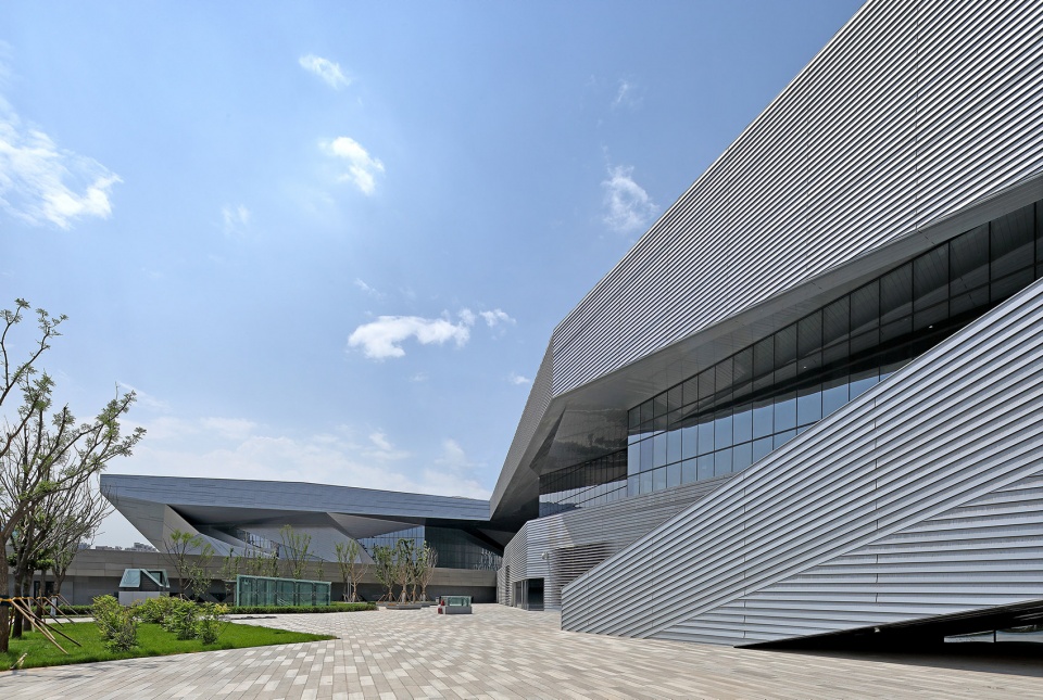 taiyuan binhe sports center expansion and renovation china by china architecture design research group