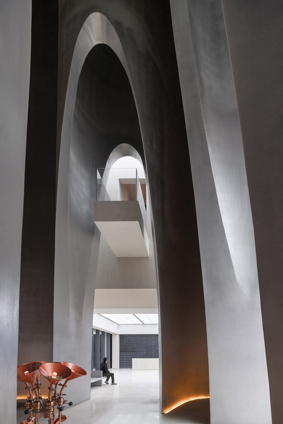 the flow of grain beer museum by waterfrom design