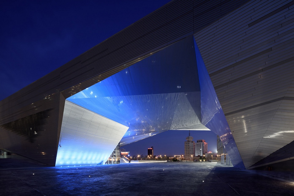 taiyuan binhe sports center expansion and renovation china by china architecture design research group