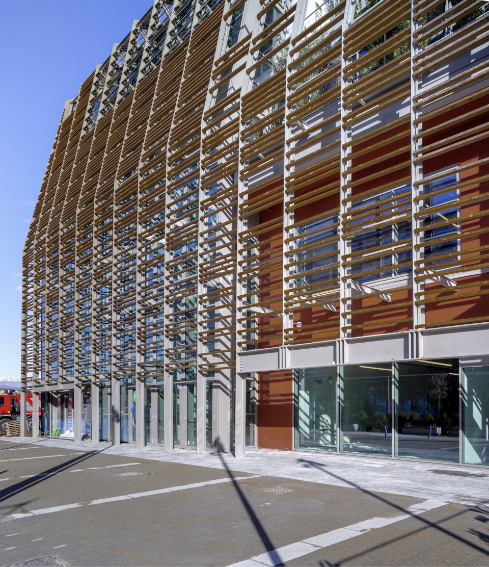 green pea retail park by acc naturale architettura negozio blu architetti