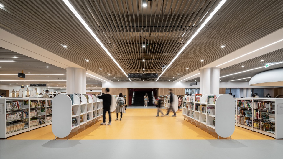 tainan public library by mecanoo mayu architects
